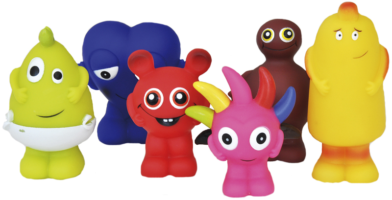 Babblarna plastic figurer - Teddykompaniet